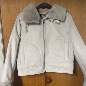 H&M jacket with Faux Fur